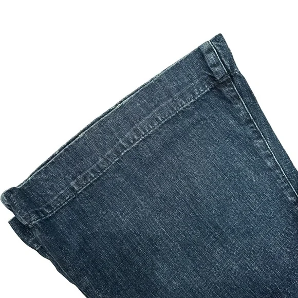 Polo by Ralph Lauren Super Wide Leg Flare Denim Jeans - Picture 5 of 8